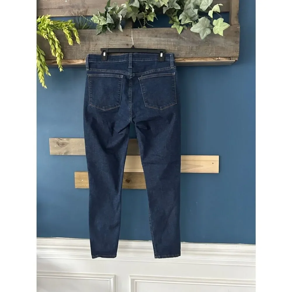 J. Crew 8” Toothpick Jeans Size 30 EUC